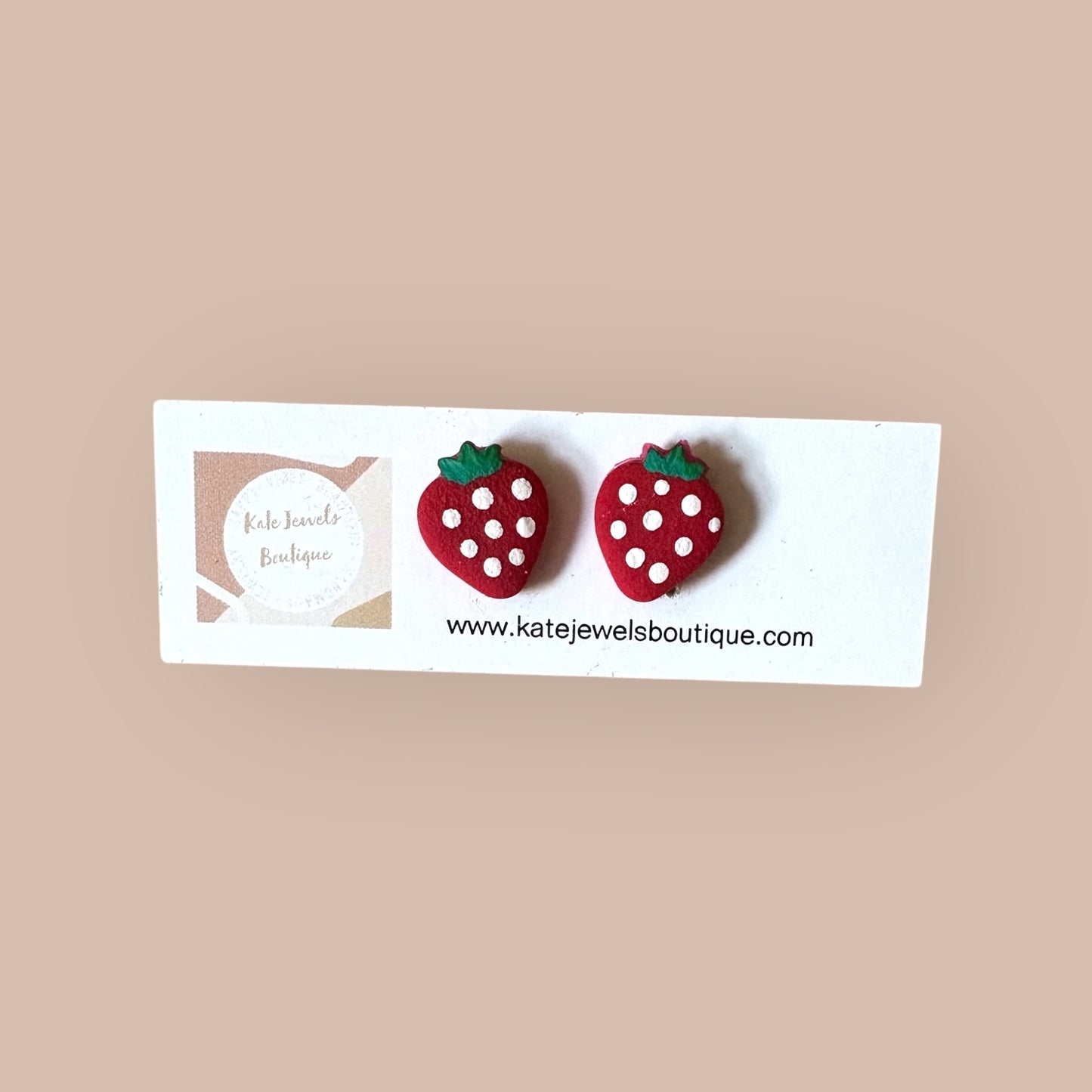 Strawberry Studs
