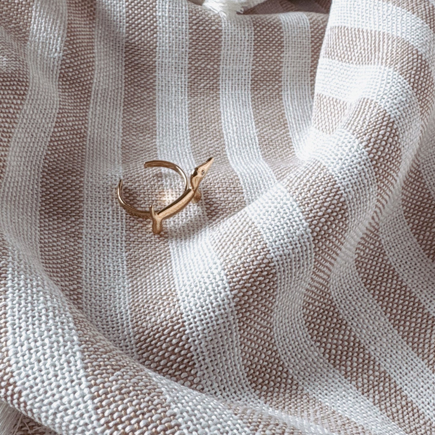 Dog Gold Ring