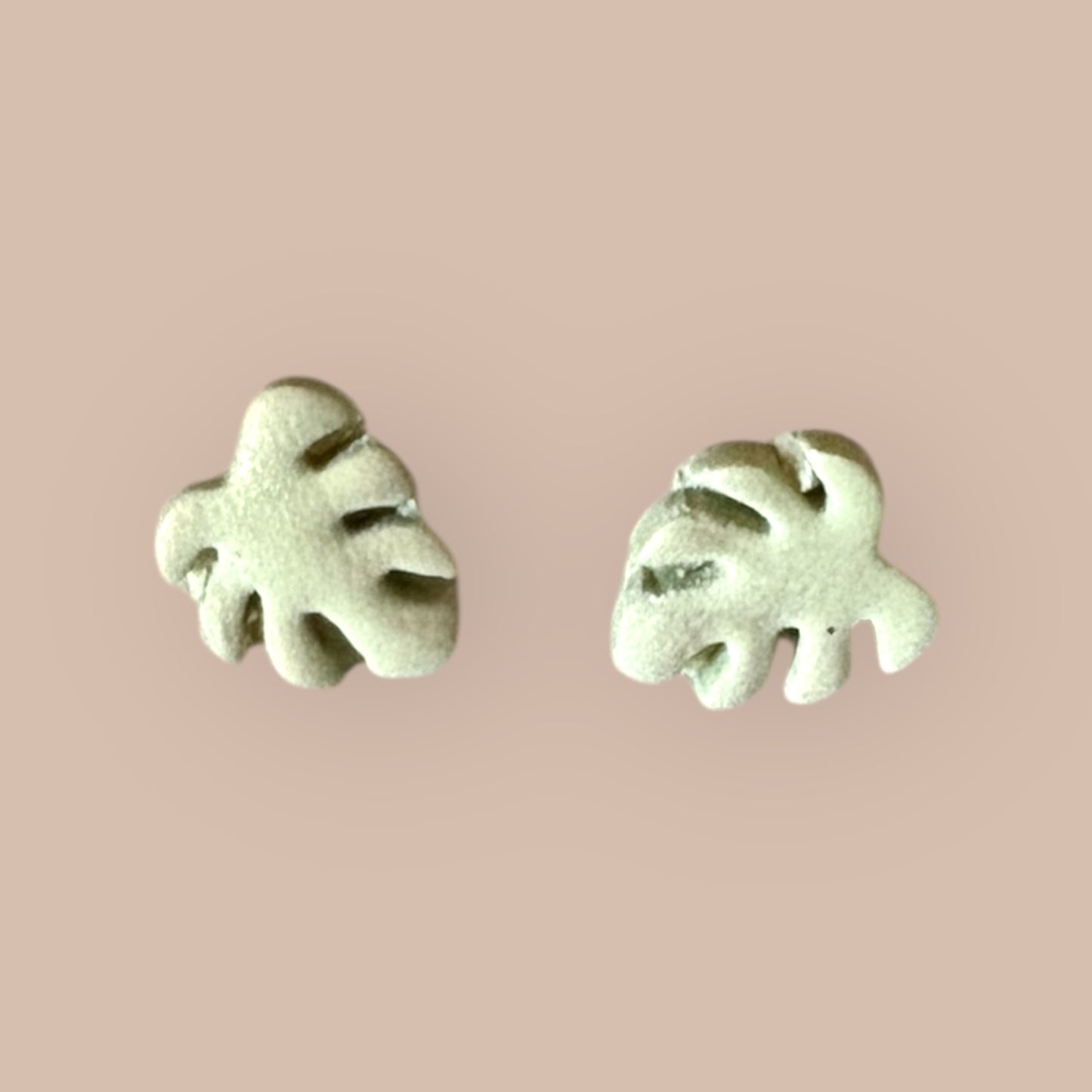 Monstera Studs