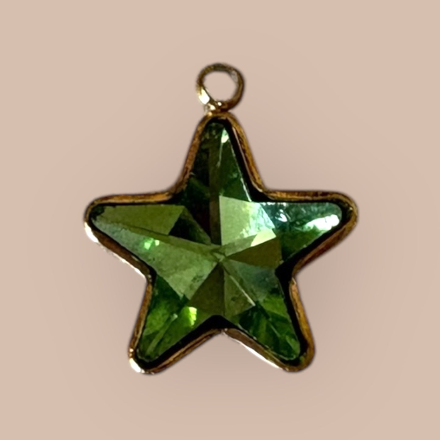 Green Star Charm