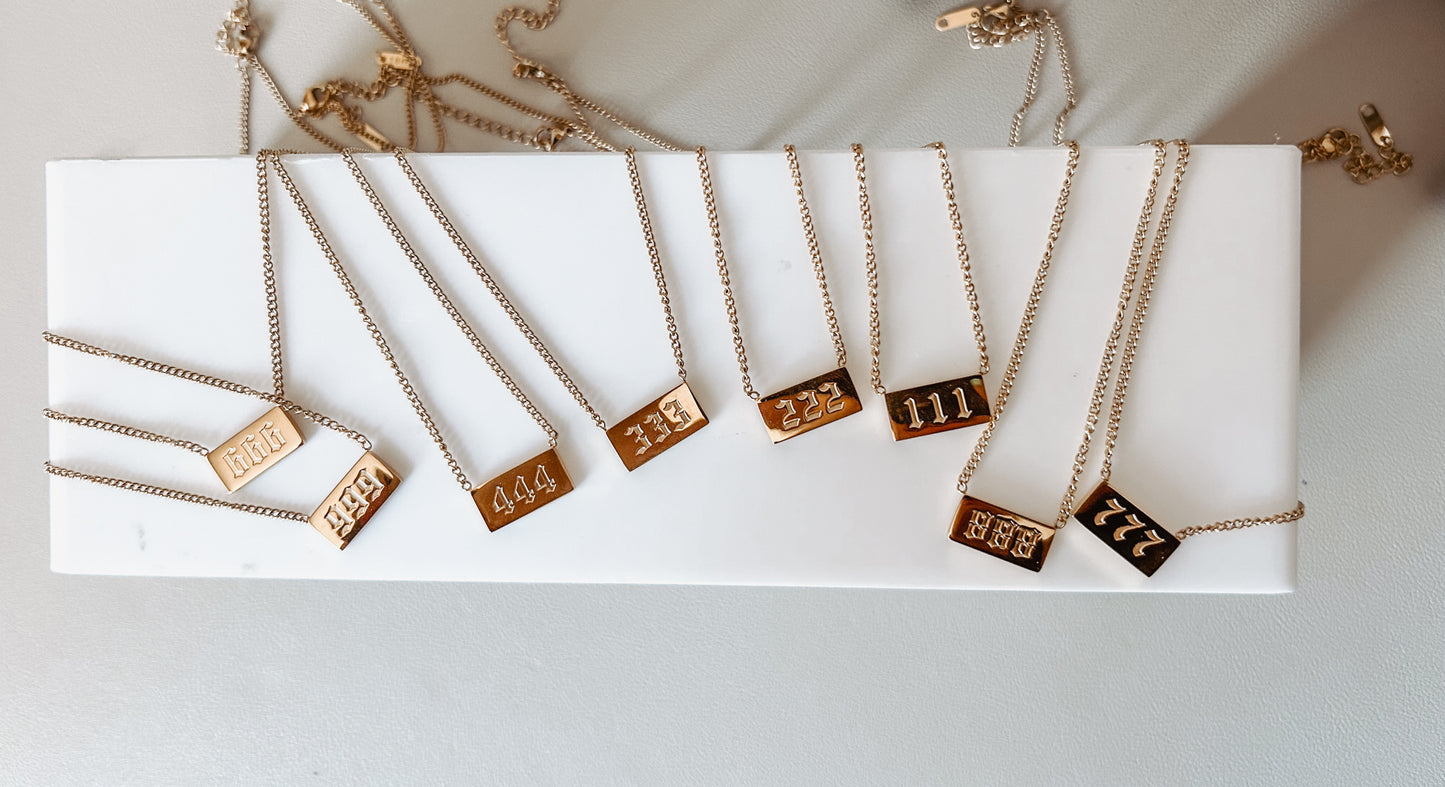 Lucky Number Necklace