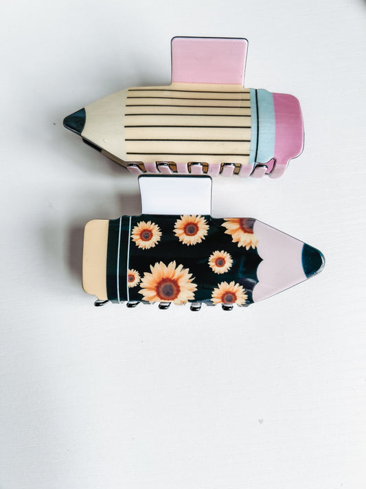 Pencil Hair Clip