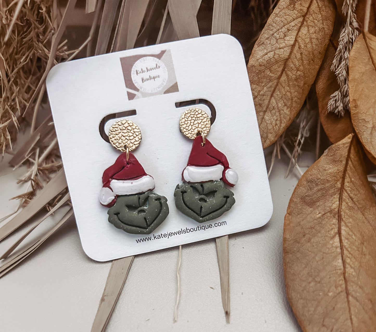 Grinch Earrings