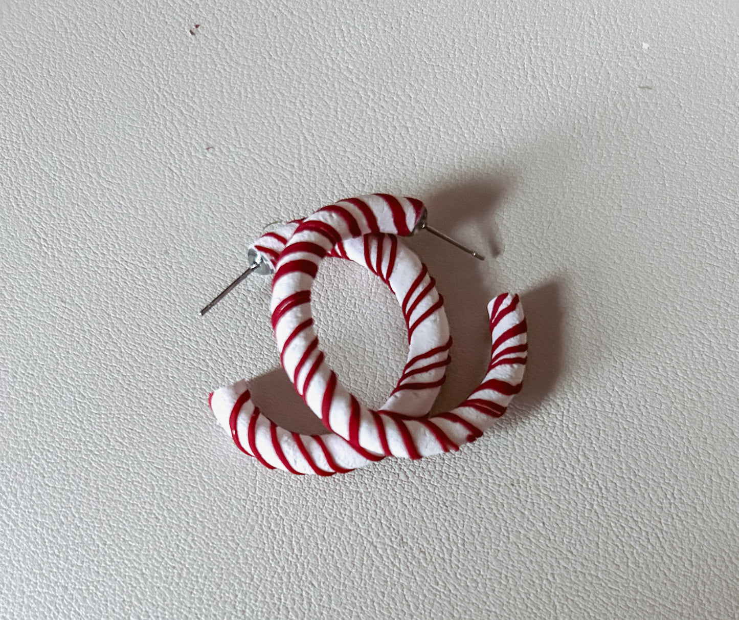 Candy Cane Hoops