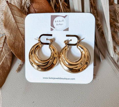 Nicola Hoop Earrings