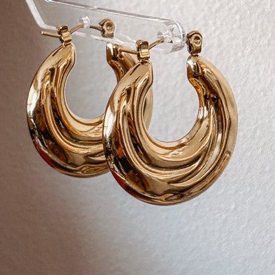 Nicola Hoop Earrings