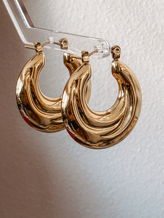 Nicola Hoop Earrings