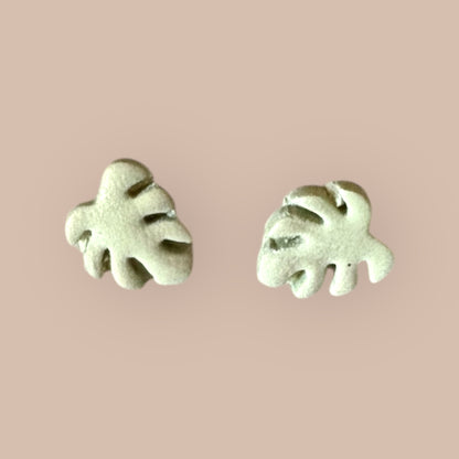 Monstera Studs