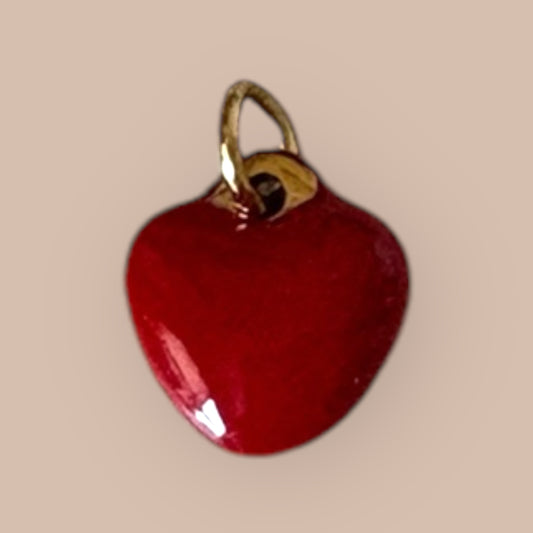 Red Heart Charm