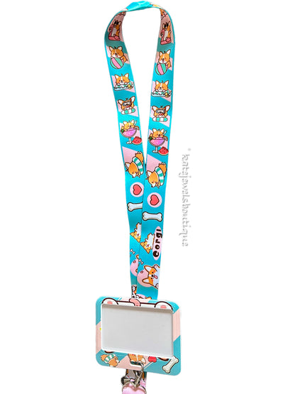 Corgi Dog Lanyard