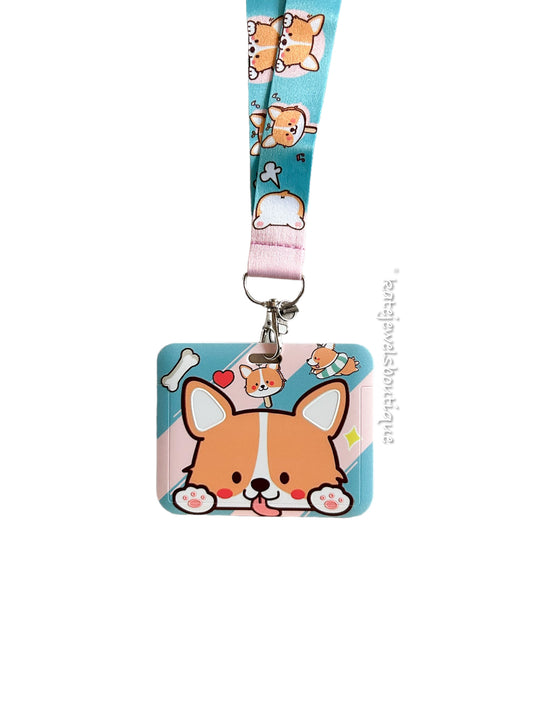 Corgi Dog Lanyard